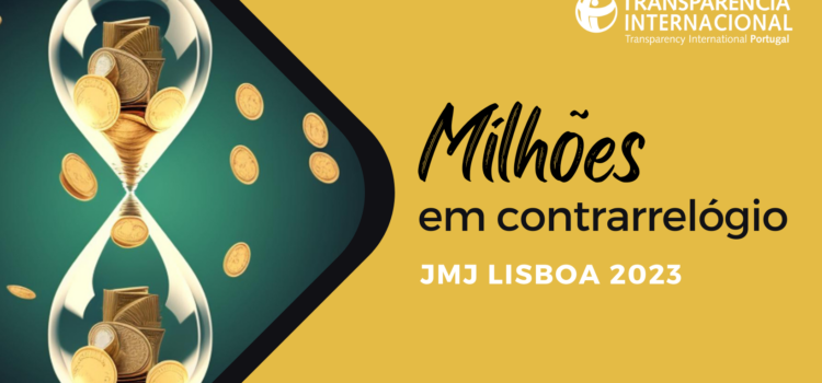 Milhões em Contrarrelógio: JMJ Lisboa 2023 Milhões em Contrarrelógio: JMJ Lisboa 2023
