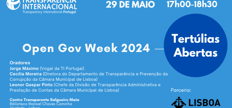 TI Portugal organiza Tertúlia Aberta na Open Gov Week 2024