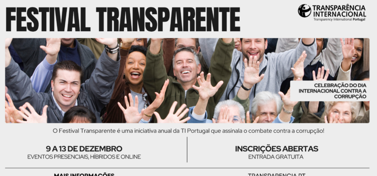Está a chegar mais uma edição do Festival Transparente!