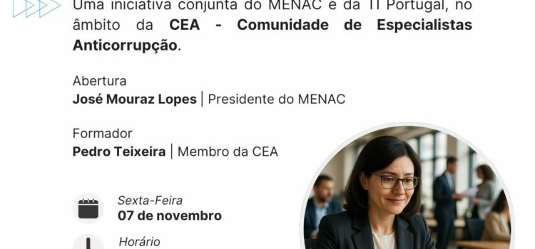 Webinar “O Impacto do Registo Central do Beneficiário Efetivo (RCBE) na prevenção do Conflito de Interesses e na Contratação Pública” Webinar “O Impacto do Registo Central do Beneficiário Efetivo (RCBE) na prevenção do Conflito de Interesses e na Contratação Pública”
